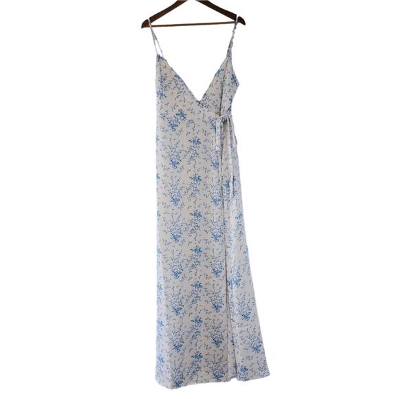 BHLDN Sachin & Babi Hazel V-Neck Maxi Wrap Dress - Picture 10 of 10